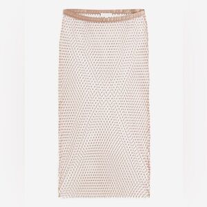 H&M Rhinestone Embellished Net Skirt